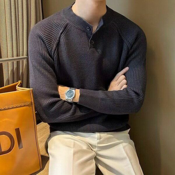 メンズ・ニットコート・秋と冬・アウター・ニット・セーター・トップス・M〜XXXL 3色