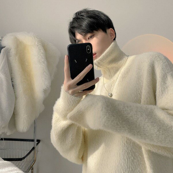 メンズ・ タートルネックのセーター・アウター・気質・ニット・セーター・トップス・M〜XXL 4色