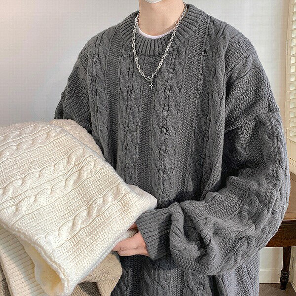 秋と冬・メンズ・コート・アウター・気質・ニット・セーター・トップス・M〜XXXL 5色