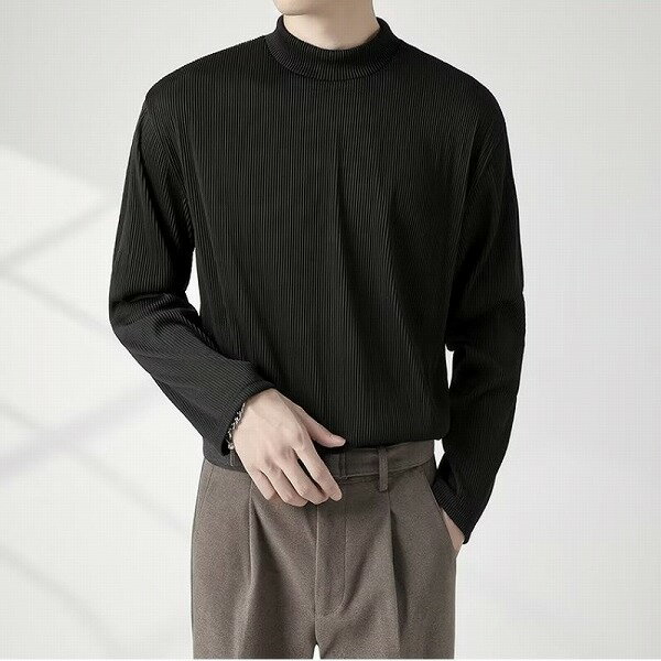 秋と冬・メンズ・コート・アウター・気質・ニット・セーター・トップス・M〜3XL 3色