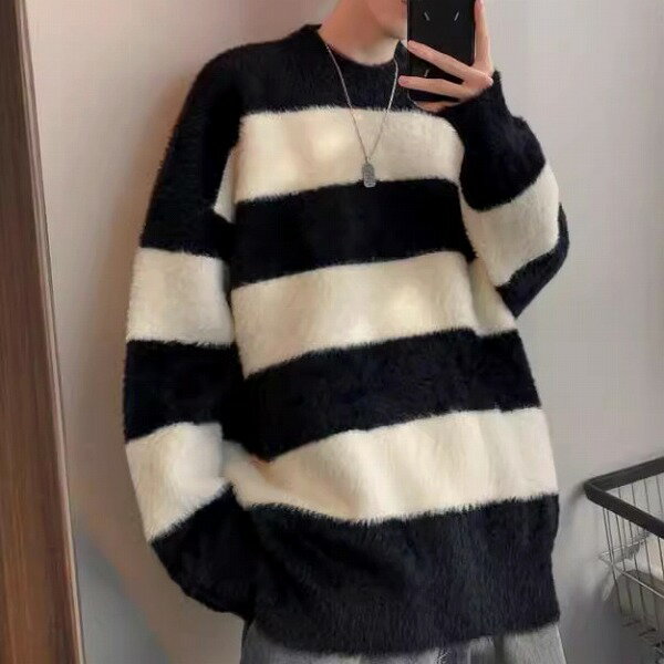 秋と冬・メンズ・コート・アウター・気質・ニット・セーター・トップス・M〜2XL 3色