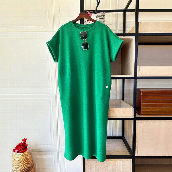 高質ファッションゆったりO刺繍ワンピースレディース 新作