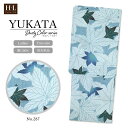 H・L プレタ 浴衣 ゆかた 綿100% レディース 高級 高品質 浴衣 単品 紅葉 モチーフ ダスティー カラー 和装 着物 夏 イベント フェス 祭り 花火...