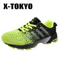 【X TOKYO メンズ スニーカー LM/BK 1919-...