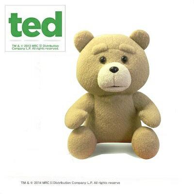 大特価【 TED　テッド　　38cm 】ぬいぐるみ テッドグッズ　テディベア　三代目　J Soul Brothers　映画　プレゼント　景品　2次会　結婚式　店舗　ディスプレイ　ウエルカムボード　Ted2　くま　クマ　誕生日　ベアー　テッド2　グッズ　人形　クリスマス