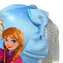 TM【Disney　アナと雪の女王　リボン付き　キッズ　メッシュ　キャップ　サックス】アナ雪　アナ　エルサ　オラフ　ディズニー　プリンセス　Frozen　日除け　おでかけ　こども　幼児　子供　子ども　日よけ　ぼうし　帽子　ハット　4歳　5歳　6歳　女児　女の子 3