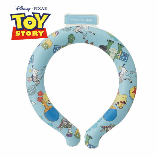 SK【Disney　ディズニー　Toy Story　ネック　クールリング　】トイストーリー　ウッディ　首掛け　クール　対応　熱中症対策　涼しい　ひんやり　冷却　首　グッズ　冷たい　携帯　屋外　首　キャラクター　グッズ　繰り返し　凍結　アウトドア　子ども　涼冷　首元 1