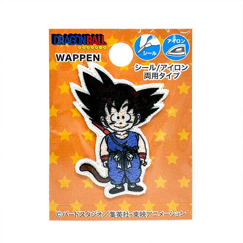 INA【ドラゴンボール 悟空 ミニ ワッペン DBA001】キャラクター ワッペン アップリケ シール 接着 アイロン デコシール パッチワーク パッチ リメイク 刺繍 アニメ DRAGON BALL ダイマ 超 Z 服 かばん INA【ドラゴンボール 悟空 ミニ ワッペン DBA001】キャラクター ワッペン アップリケ シール 接着 アイロン デコシール パッチワーク パッチ リメイク 刺繍 アニメ DRAGON BALL ダイマ 超 Z 服 かばん