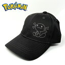 TM【ポケットモンスター シンプル キャップ チャコール パルデアウパー 57.5cm】ポケモン グッズ おでかけ キッズ こども 幼児 子供 子ども 日よけ ぼうし 帽子 ハット 8歳 9歳 10歳 男の子 女の子 キャラクター 任天堂 POCKET MONSTERS 刺繍