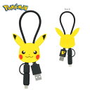 送料無料【POCKET MONSTERS マルチ充電 ケーブル ピカチュウ】マルチ 万能 micro USB タイプC タイプA マイクロ ライトニング グッズ パソコン スマホ iPhone 線 コンセント アクセサリー 充電 コード キャラクター GM ポケモン ポケットモンスター(2)