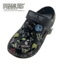 【SNOOPY スヌーピー レディース 厚底 クロッグ サンダル BK 8329-01】スニーカー シューズ くつ 靴 女の子 大人 婦人 キャラクター グッズ EVAサンダル EVA 23cm 24cm 25cm PEANUTS ピーナッツ チャーリーブラウン(4)