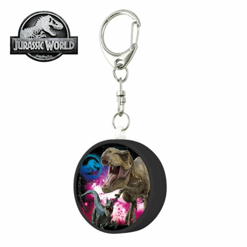 GM【JURASSIC WORLD　防犯ブザー　集合柄】キャラクター　グッズ　通学　通園　小学生　護身　アラーム..