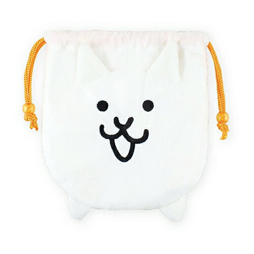 TF【にゃんこ大戦争　ぬいぐるみ　巾着　5530465】巾着　コップ　袋　給食　弁当　歯磨き　はみがき　..