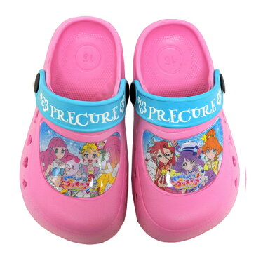 最新【トロピカル〜ジュ! プリキュア クロッグ サンダル 5417】女の子 子ども こども キャラクター グッズ キッズ シューズ 子ども靴 女児 くつ 靴 EVAサンダル 16cm 17cm 18cm ヒーリングっど トロピカルージュ キュアサマー トロピカル
