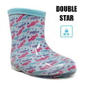 【DOUBLE STAR キッズ レインブーツ キャンディ SAX 3317-03】ダブルスター 幼稚園 小学生 女の子 子ども 子供 こども キッズシューズ 長靴 雨具 靴 子供靴 グッズ シューズ 女児 レイン キャラクター キャンディ- 柄 ゆめかわ ノンキャラ(4)