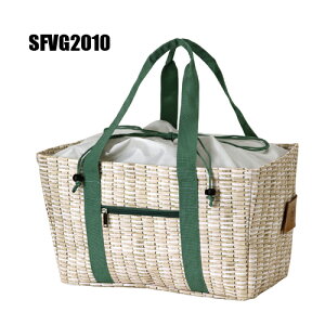 【バカンス クーラー トートバッグ 】ランチバッグ お弁当 バッグ かばん カバン レジかご レジカゴ パニエ 旅行用 トラベル 機能的 ピクニック 断熱 効果 レジカゴ 保冷 クーラーバッグ レジバッグ エコバッグ お買いもの バッグ 自転車通販格安セール情報 楽天 通販