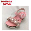 人気のDOUBLE STARからかわいいサンダルが登場! キッズからジュニアサイズまで! サイズ：17〜22.0m　 ※注意 初期不良以外は返品は出来ませんのでご確認の上ご注文下さい。サイズ交換は送料負担頂く事になります。 ※こちらの商品は取り寄せとなります。メーカー在庫により完売の場合がございますのでご了承下さい。