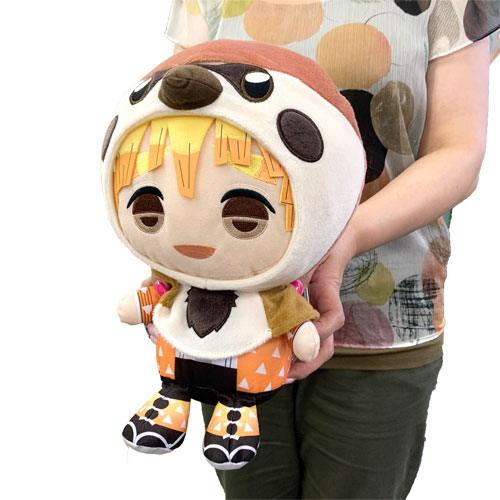 特価【鬼滅の刃 でっかい　まねっこ　善逸　ぬいぐるみ　チュン太郎　25cm 】善逸　我妻善逸　我妻　アニメ　グッズ　きめつ　DVD　映画　無限　列車　鬼滅　柱　きめつ　マスコット　コレクション　ぬいぐるみ　plush　あがつま　ぜんいつ　キャラクターのサムネイル