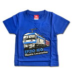 ポポンデッタ【半袖　Tシャツ　JR貨物　EF210形　電気　機関車　100cm　120cm】 幼稚園　小学生　服　子ども　キャラクター　グッズ　電車　新幹線Tシャツ　鉄道　電車グッズ　半袖Tシャツ　在来線　キッズ　120cm　幼児　子ども服　シャツ　アパレル　新幹線