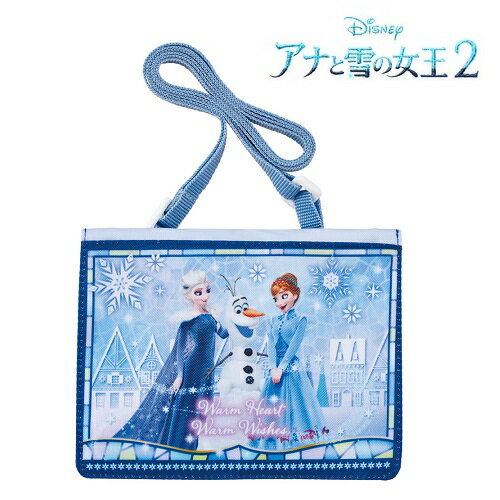 アナと雪の女王 SK【ディズニー　アナと雪の女王 2　おでかけ　ポケットポーチ　628795】ポーチ　マルチポケット　ポケット　携帯ポケット　ハンカチ　ティッシュ　ティッシュケース　クリップ付き　ショルダーベルト付き　小物入れ　小物ポーチ　アナ　エルサ　オラフ　アナ雪　Disney