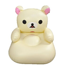 【コリラックマ 背もたれ付き エアチェア 60cm 】大きい 子供 キッズ こども 子ども 子供用 女児 女の子 かわいい 幼稚園 小学生 メール便 リラックマ サンエックス 大人 グッズ キャラクター イス 椅子 いす チェアー通販格安セール情報 楽天 通販