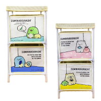 【 すみっコぐらし 2段 収納ボックス 】収納 BOX ボックス おもちゃ箱 おかたずけボックス グッズ インテリア かたずけ ラック 本 おもちゃ収納 2段 衣類 すみっコ すみっこ 本 とかげ しろくま ねこ サンエックス