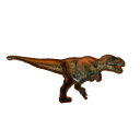 INA【恐竜 ワッペン ティラノサウルス ダイカット 中 DSS001】子ども キャラクター グッズ ダイナソー シール ワッペン アップリケ 接着 アイロン ...