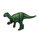 みんなの大好きな恐竜ワッペンが登場！！ アイロン・シール両用タイプ♪ サイズ：約8.5cm×4.5cm ※通常発送かメール便かチェックボタンからお選び下さい。 ※メール便での発送は5〜7日かかる場合がございます。 ※メール便の場合は代引き対応が出来ません。