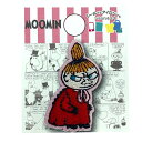 MN【ムーミン　MOOMIN　リトルミイ　振り向き　刺繍　アイロン　シール　ミニ　ワッペン　M01Y1876】ミイ　子ども　アップリケ　接着　手さげ袋　デコシール　かばん　デコ　リメイク　学校　レッスンバッグ　スマホ　かわいい