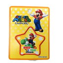 INA【SUPER MARIO ワッペン マリオ＆ヨッシー 星型 MRW001】 子ども キャラクター グッズ マリオグッズ マリオ スーパーマリオ クッパ 任天堂 アップリケ 接着 アイロン デコシール かばん ア…