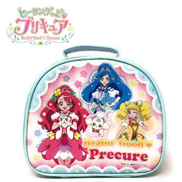 特価【ヒーリングっど　プリキュア　おでかけ　バニティ　バッグ　ミント】女の子　女児　キャラクター　人気　BAG　おしゃれ　かばん　カバン　通学　習い事　旅行　グッズ　マチ付き　ボストンバッグ　キュアグレース　ヒーリングッド　鞄