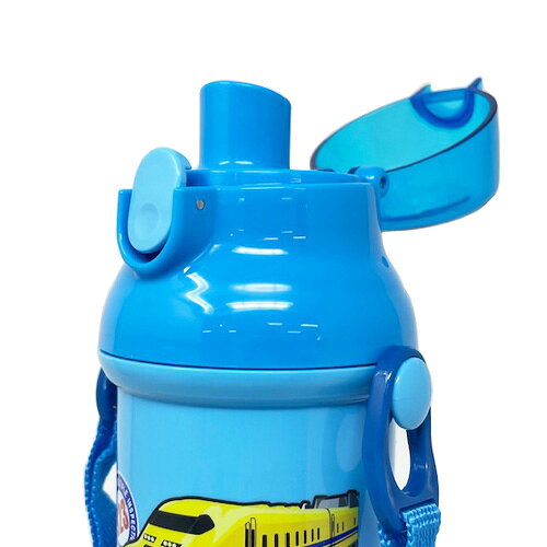 RS【NEW　新幹線　水筒　ワンタッチボトル　BL　日本製　480ml】青色　ブルー　食...