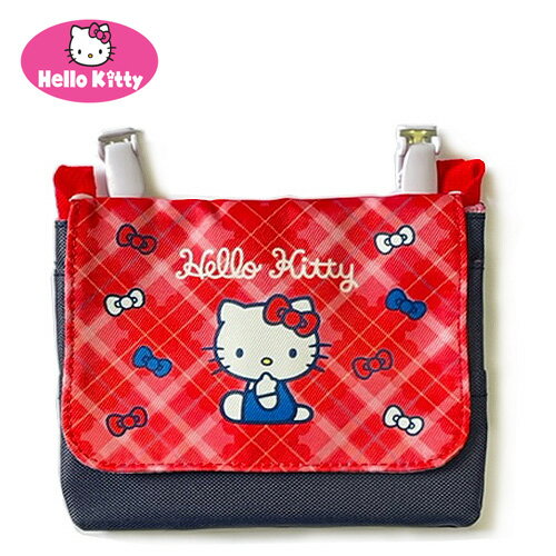 財布 女の子 小学生 MS【Hello Kitty　おでかけ　ショルダー付　ポケットポーチ】ポーチ　女の子　女児　ハンカチ　キャラクター　グッズ　ティッシュ　ティッシュケース　携帯　クリップ付　ひも付　ななめ　がけ　小物入れ　携帯ポケット　かばん　小物　ハローキティ　キティ　キティちゃん