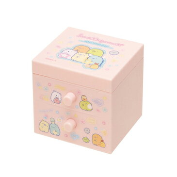 EM【すみっコ ぐらし ミニ ミニ チェスト 小物入れ 】子供 キャラクター グッズ すみっこ おかたずけ 収納 ボックス おもちゃ箱 BOX インテリア かたずけ おもちゃ 入れ 引き出し アクセサリー 文具 ストレージ 文房具 BOX 入れ サンエックス