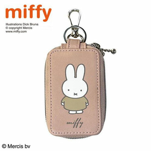 楽天PIRATES SHOP 楽天市場店NC【miffy　ミッフィー　スマート　キーケース2　ミッフィー柄　LIC-MF0055】グッズ　かわいい　グッズ　紛失防止　ケース　携帯　女の子　女子　女児　かわいい　小物入れ　ミッフィ　鍵　かぎ　カギ　家　車　大人　キーホルダー　カー　用品　インテリア