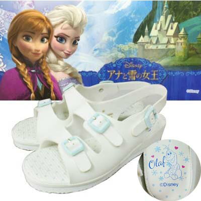 【 Disney アナと雪の女王 ナース サンダル WH 6706 】ディズニー ミッキー ナース シューズ サンダル ベルト 靴 くつ クツ スニーカー かわいい キャラクター 抗菌 防臭 オフィス 軽い クッション OL 会社 つっかけ 楽々 おしゃれ ベランダ