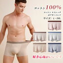 ボクサーパンツ メンズ 下着 綿100% コットン メンズショーツ パンツ インナー シームレス アンダーウェア 抗菌 通気性抜群 無地 快適な 最高ノ履き心地 柔らか メンズボクサーパンツ ボディワイルド 吸汗速乾 前閉じ シンプル グレー ブルー パープル L XL 2XL 3XL