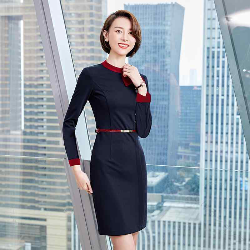 制服 接客業 オフィス 清楚 制服 ドレス お姫様 ホテル フロント 仕事用ユニフォーム 女性向け 快適で上品なデザイン 長時間着用対応 業務用スタイル rapport-salon-10031637 facial salon RAPPORT サンプル画像2