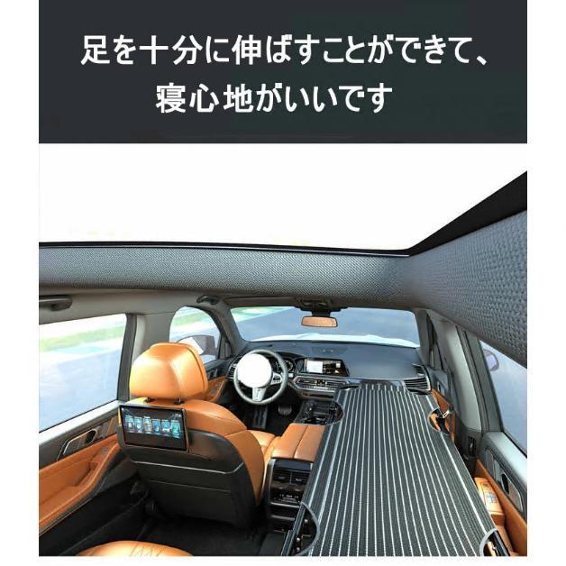 rapport-selectの車用ベッドカーベッド車中泊ベッド折り畳み式車載ベッド車内ベッド車中泊軽量コンパクトスチール製鉄組み立て不要スキマ収｜アングル2