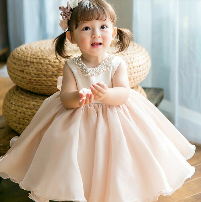 リングガールドレス結婚式ベビードレスピアノ発表会ドレス女の子演奏会ドレスワンピースセレモニードレス新生児子供ドレスピアノ発表会キッズ赤ちゃん出産祝いお宮参り子供ピンクセレモニードレス夏