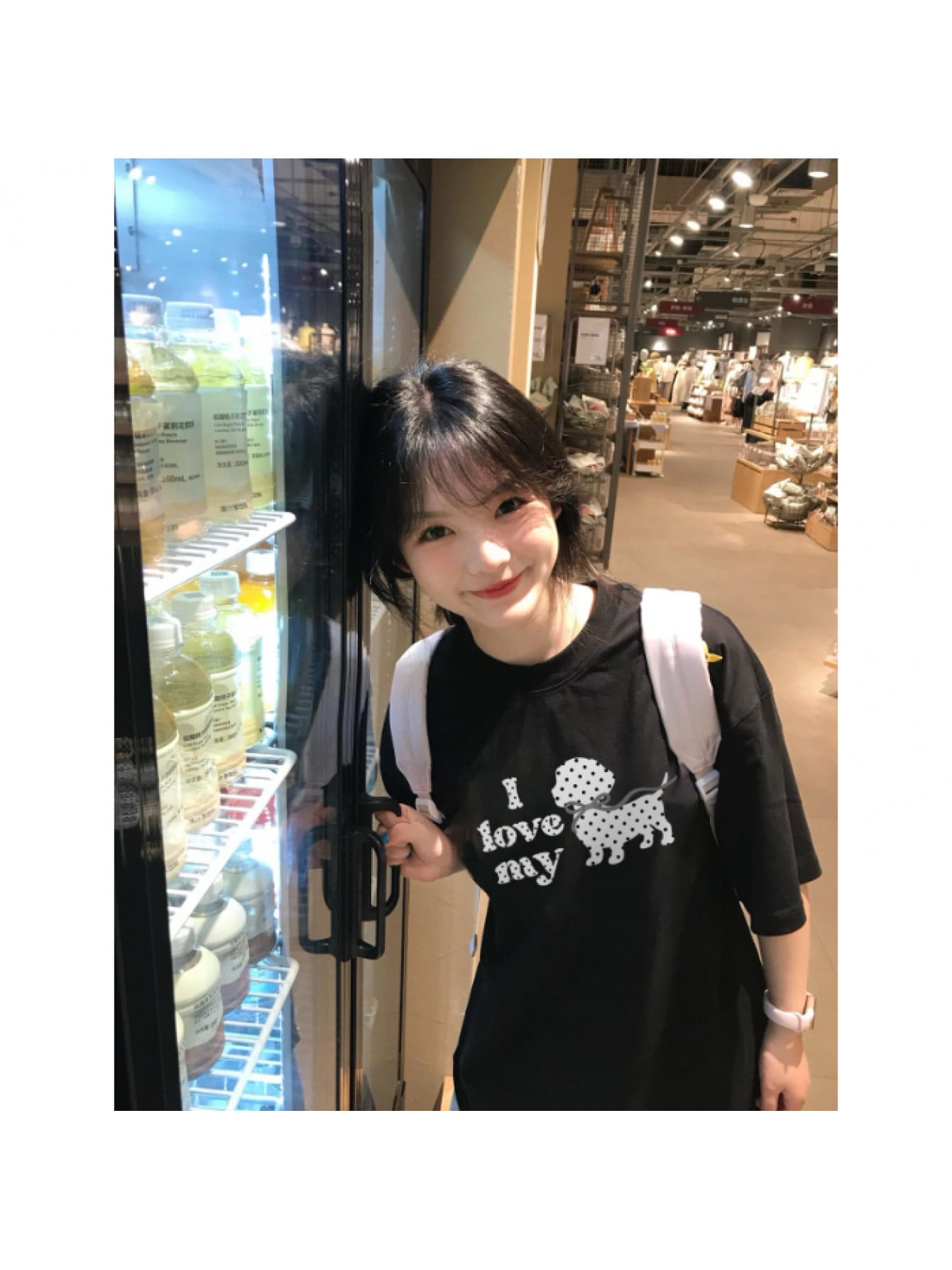 Tシャツレディース半袖カットソートップスティーシャツ犬柄ドッグプリントロゴTドット柄水玉韓国ファッションアメカジヴィンテージ風クルーネック丸首着痩せ体型カバーカジュアル春夏夏服通学デート綿混柔らかい