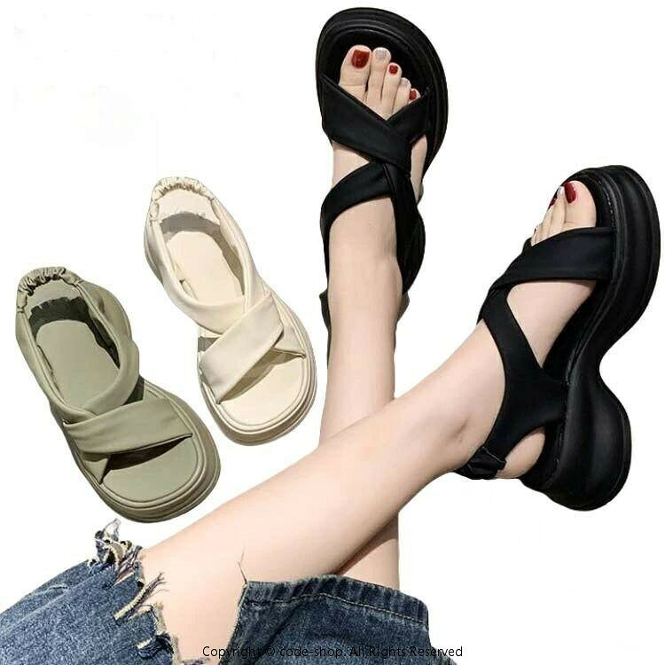 疲れ手を使わずに履ける履きやすい可愛いレディースサンダル