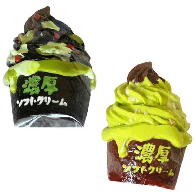 アイスクリーム 大福 ぷにぷに ふわふわ スクイーズ 低反発 プッシュ 2個セット！スクイーズ おもちゃ オシャレ 食品サンプル 子供 握って遊ぶ デ rapport-select-10028738 rapport-select サンプル画像2