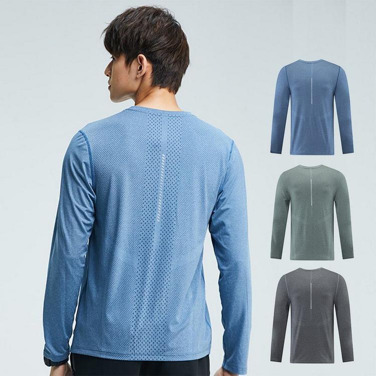 tシャツ 吸汗速乾 ストレッチ フィットネス トレーニング ランニング ヨガ スポーツウェア トップス 長袖 メンズ[素材]92%ポリエステル、8％ポリウレタン[原産国] 中国■製品の為、縫製上の基準が厳格ではありません。小さな汚れ、縫製のずれ、しわやキズなどがある場合もございます。一度単品洗いしてからのご着用をお勧めいたします。※ゴミの減量のため透明な袋包装です。ラッピング/プレゼント包装は対応致しておりません。 メーカー希望小売価格はメーカーカタログに基づいて掲載しています