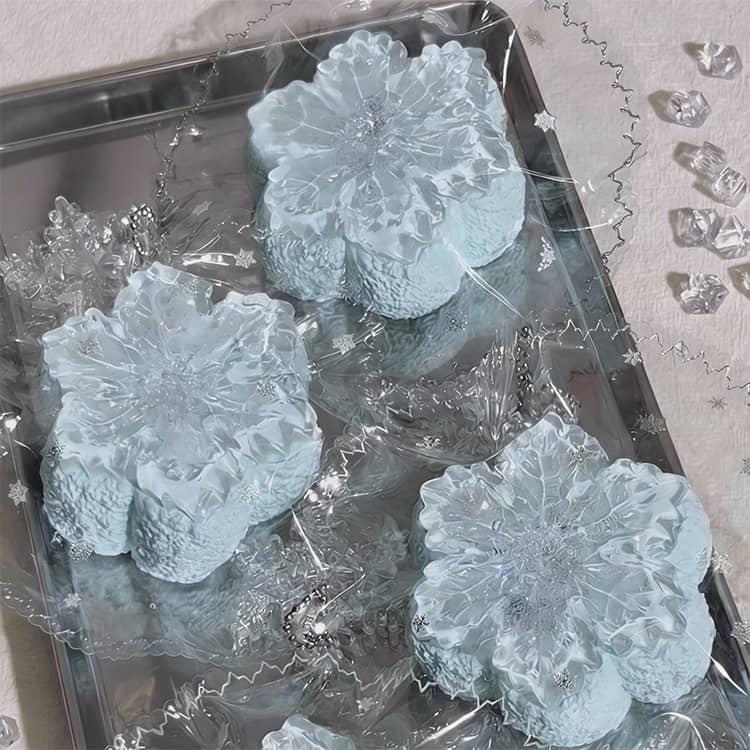 低反発おもちゃぷにぷにスクイーズふわふわもちもち雪の結晶癒しグッズ握るストレス解消雪の結晶おもちゃ透明感握って遊ぶスクイーズ rapport-select-10032254 rapport-select サンプル画像2