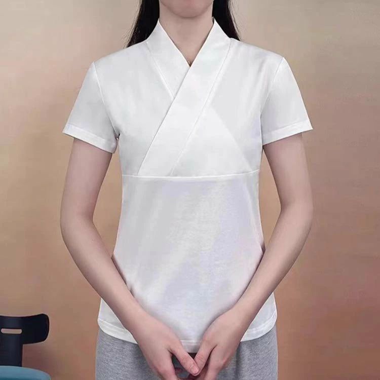 ディース半袖冷感TシャツトップスVネック春夏和装下着かんたん夏用女性用浴衣イン...