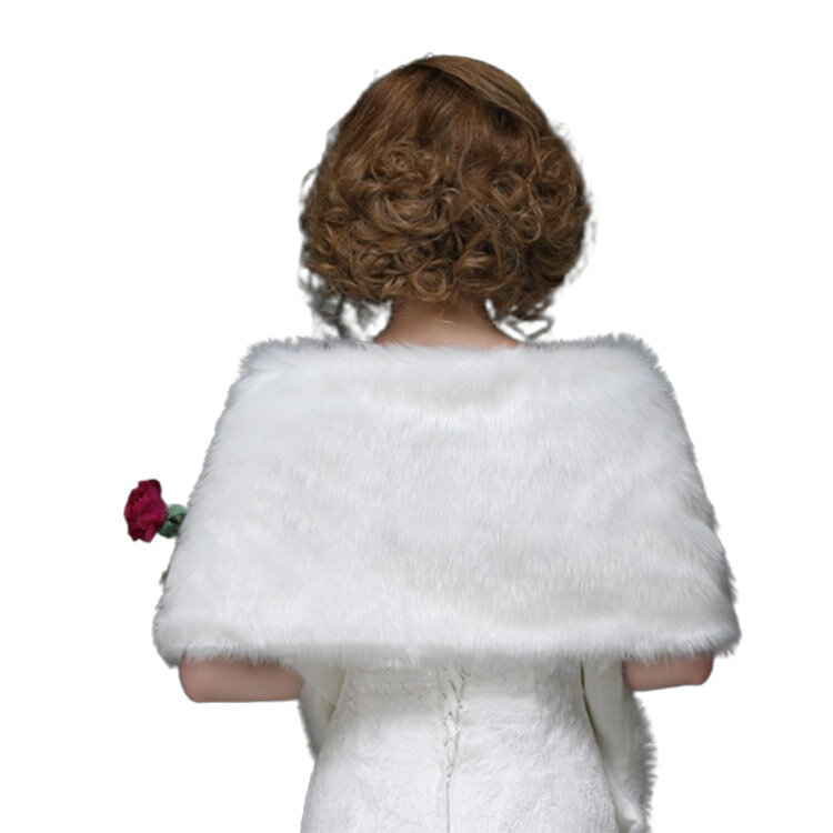 ショール フェイクファー パーティーショール 結婚式 ウエディングショール ストール レディース 厚手 大判 冬用 無地 防寒 着物 羽織 成人式 振袖 花嫁 ブライダル お呼ばれ 秋冬 白 フォーマル ホワイト 和装小物 ファーショール