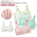 インナー 春秋 ブラ 吸水速乾 女の子 ジュニアブラ スポーツブラ ガールズ ナイトブラ 9-16歳 キッズ 小学生 ジュニア ブラジャー 3枚セット 中学生 ...