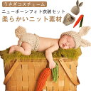 ニューボーンフォト 子供用 撮影 衣装 3点 セット うさぎ ニット帽子 パンツ 人参 新生児 男の子 女の子 寝相アート コスチューム 赤ちゃん 撮影小物 出産祝い ギフト 可愛い 自宅用 送料無料(4)