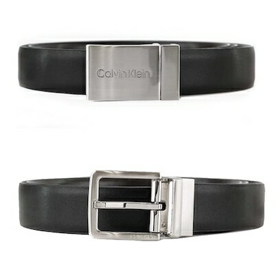 カルバンクライン CALVIN KLEIN ベルト 11CK020005-014 メンズ ブラック ブラウン リバーシブル CK ベルト